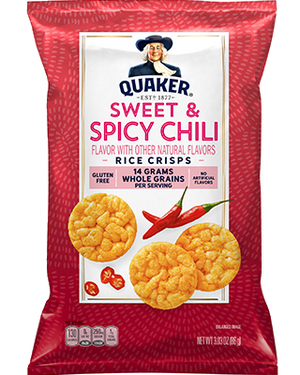 Sweet and savory rice crackers